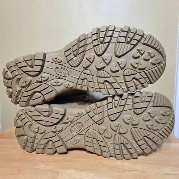 Merrell Moab 3 8" Tactical Waterproof Zip Boots Dark Coyote Tan J004107 Men's 12 - Picture 6 of 7